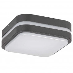 Tarasowa lampa sufitowa Hamburg 8849 Rabalux LED 10W 4000K IP44 antracyt