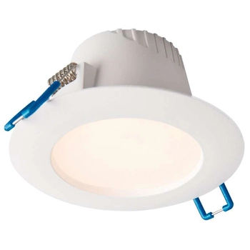 Wpust LAMPA ogrodowa HELIOS 8992 Nowodvorski metalowa OPRAWA stropowa zewnętrzna LED 5W 4000K okrągła outdoor IP44 biała