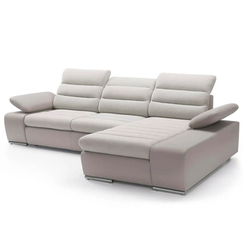 Rozkładana sofa z regulacją TOBI 5900168831506 narożna