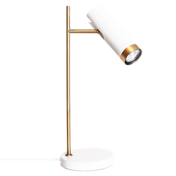Regulowana lampa stołowa Plus 4002280-5002 z regulacją do gabinetu biała