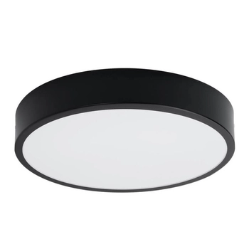 Okrągła lampa sufitowa Onyx SL.1242 Sollux LED 23W 3000K do kuchni czarny