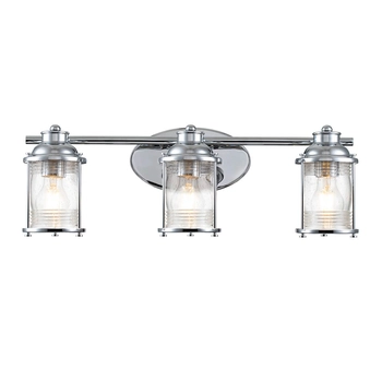 Łazienkowa ścienna lampa Ashland Bay QN-ASHLANDBAY3-PC-BATH Quintiesse IP44 chrom