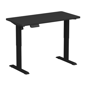 Biurko elektryczne CONTROL LV9905 Eko-light regulowane drewno stal czarne