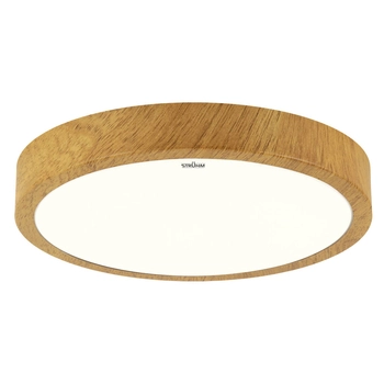 Oprawa sufitowa Atut 04153 Ideus LED 36W IP44 do łazienki brązowa