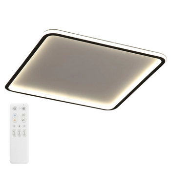 Lampa sufitowa Medium MD1803-S50-Y plafon LED 45W 2700K biały czarny