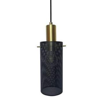 Lampa salonowa wisząca Tirana LP-945/1P BK Light Prestige glamour czarna