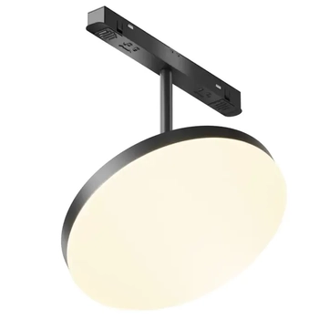 Wisząca lampa do szyny Plato TR123-2-15W3K-B LED 15W 3000K okragła czarny