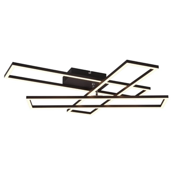 Plafon TESSORA DL132-64423 RL Light LED 36W 2700-6000K geometryczny czarny