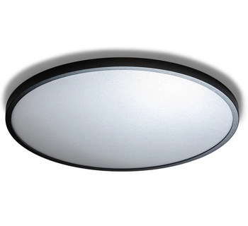 Minimalistyczna lampa sufitowa Malta LED 48W do holu czarna