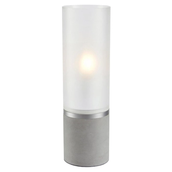 Lampka stołowa Molo 108593 Markslojd betonowa podstawa tuba biała