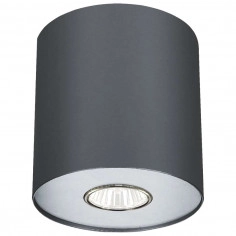 LAMPA sufitowa POINT 6007 Nowodvorski metalowa OPRAWA tuba downlight grafitowa