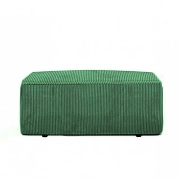 Tkaninowa pufa PILLOW 5900168834651 podnóżek zielony