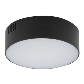 Salonowa lampa Lid Round 10415 Nowodvorski LED 15W 4000K natynkowa czarna