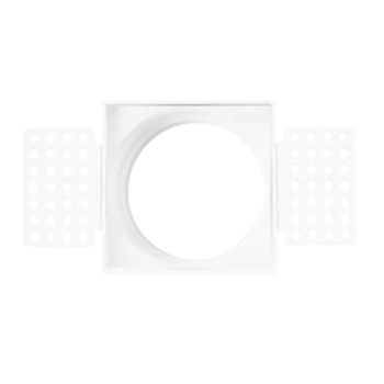 Wpustowa oprawa do lampy Trafo H190.04 kwadratowa biała