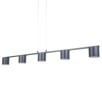 Wisząca lampa nad stół Mila 5 41363 do jadalni zwis grafitowy