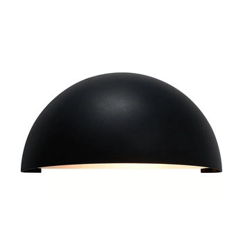 Półokrągła lampa ścienna SCOR 2320731003 IP44 zewnętrzna czarny