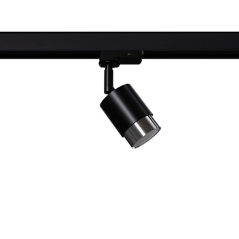 3-fazowa lampa sufitowa z żarówką NERO MYL.00317 regulowana czarny chrom