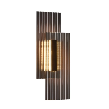 Ścienna lampa czarna NOIR LED 4W 3000K loftowa do sypialni ST-HC-D09