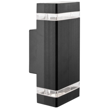Zewnętrzna LAMPA ścienna GILBERT 307866 Polux elewacyjna OPRAWA prostokątna LED 20W 3000K outdoor IP44 czarna