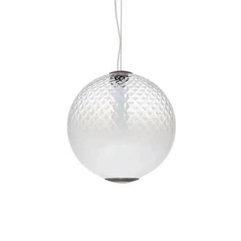 Kulista lampa wisząca nad wyspę CORVELA LE45173 LED 20W 3000K szara