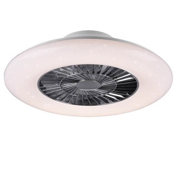 Wentylator sterowany pilotem Visby R62402106 LED 40W 3000-6500K srebrna