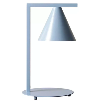 Niebieska lampa biurkowa Form Table 1108B16 Aldex industrial do gabinetu