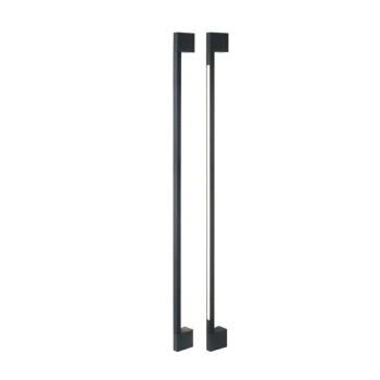 Tarasowa lampa ścienna GUSTO czarna AZ6837 1xLED 12W 3000K IP54 na elewację