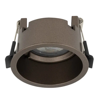 Podtynkowa lampa sufitowa oczko CUP 10790 okrągłe brązowe