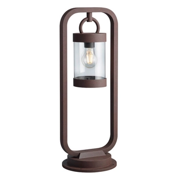 Stołowa lampka ogrodowa CUSTYRA DL124504160 metalowa IP44 miedziana