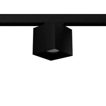 Lampa sufitowa do szyny trzyfazowej HATI MYL.00300 z żarówką kostka czarny