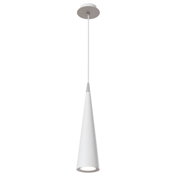 LAMPA wisząca NEVILL P318-PL-01-W Maytoni metalowa OPRAWA zwis stożek biały