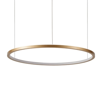 Lampa zwis ring Vinola PND-56135B-100RPP-GD-3KS4K-TRDIMM Italux LED 58W 3000-4000K złoty