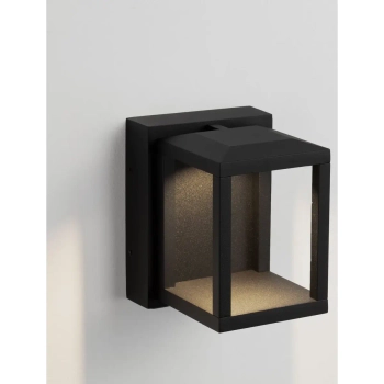 Kinkiet ścienny zewnętrzny ORVENZA LE75188 LED 9W 3000K IP65 czarna