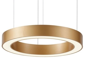 Lampa zwisowa Marco AZ5051 LED 80W 3000-6500K okrąg ring złota