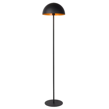 Lampa stojąca SIEMON 45796/01/30 Lucide grzybek loftowa czarna