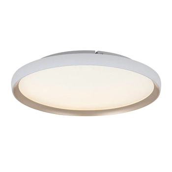 Plafon do salonu okrągły 25185 LED 20W 2700-4000K biały złoty