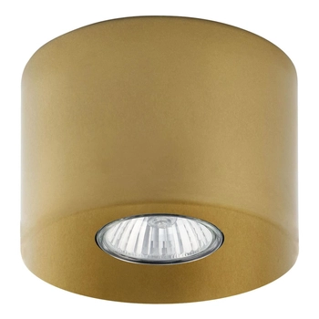 Przysufitowa lampa tuba Orion 3199 TK Lighting okrągła metalowa złota