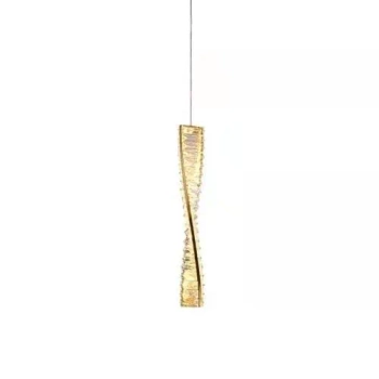 Kryształowa lampa wisząca Bohemia CGBOHEMIA50 LED 10W 3000K mosiądz