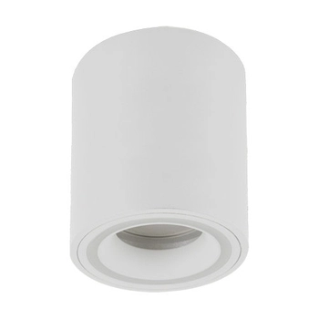 Metalowa lampa sufitowa Indi 04045 biała tuba do przedpokoju