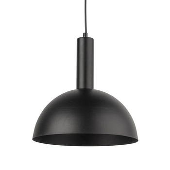 Zwisająca lampa Vitrum 40809 Sigma półokrąg do salonu czarna