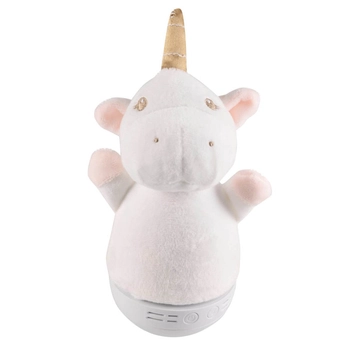 Lampka nocna z melodyjką JEDNOROŻEC 326737 dziecięca animals biała różowa