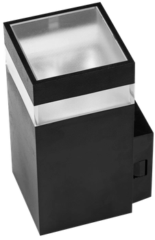 Ledowa lampa sufitowa Jason AZ5221 9W kwadratowa czarna 