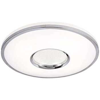 Plafon LAMPA sufitowa LEON 310781 Polux okrągła OPRAWA metalowa LED 36W 2700-6500K biała