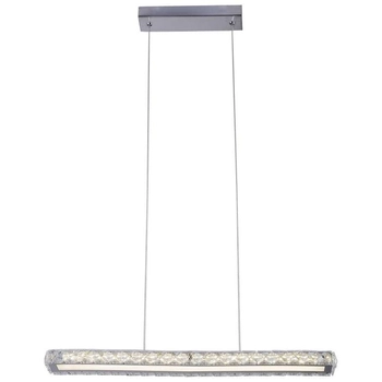 Lampa wisząca SYMPHONY 31-55743 LED 20W 4000K belka chrom przezroczysta