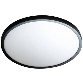 Plafon do sypialni Malta LED 32W 3000K natynkowy nad łóżko czarny