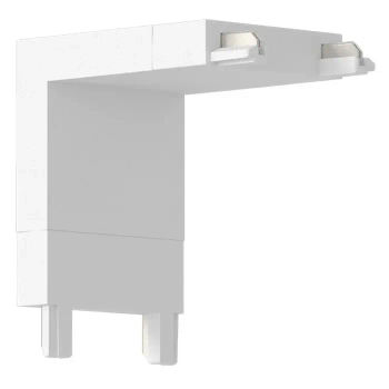 Łącznik narożny do szyn magnetycznych Slim Magnetic ML2214 biały