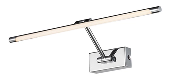 Regulowana lampa ścienna Davinci LED 8W 3000K nad lustro chrom