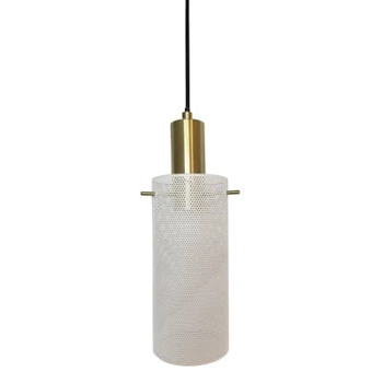 Zwieszana lampa glamour Tirana LP-945/1P WH Light Prestige salonowa biała