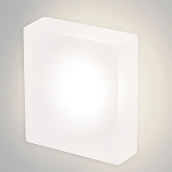 Schodowa lampa Lesel 008 L 100801209 Elkim LED 1W 4000K do holu wpuszczana IP44 biała