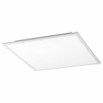 Nowoczesna lampa sufitowa Flat LED 24W 2700K-5000K biała z pilotem